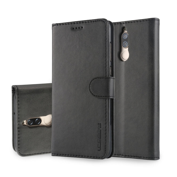 LC.IMEEKE Calf Texture Horizontal Flip Leather Case, with Holder & Card Slots & Wallet, For Huawei Mate 20, For Huawei Mate 20 Pro, For Huawei Mate 10 Lite / Maimang 6, For Huawei Mate 20 Lite / Maimang 7, For Huawei P10 Lite