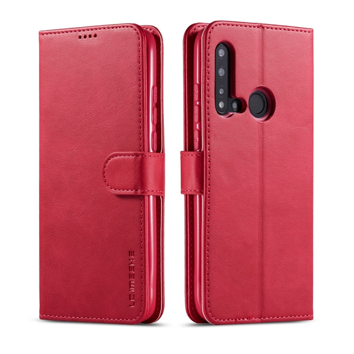 LC.IMEEKE Calf Texture Horizontal Flip Leather Case, with Holder & Card Slots & Wallet, For Huawei Mate 20, For Huawei Mate 20 Pro, For Huawei Mate 10 Lite / Maimang 6, For Huawei Mate 20 Lite / Maimang 7, For Huawei P10 Lite