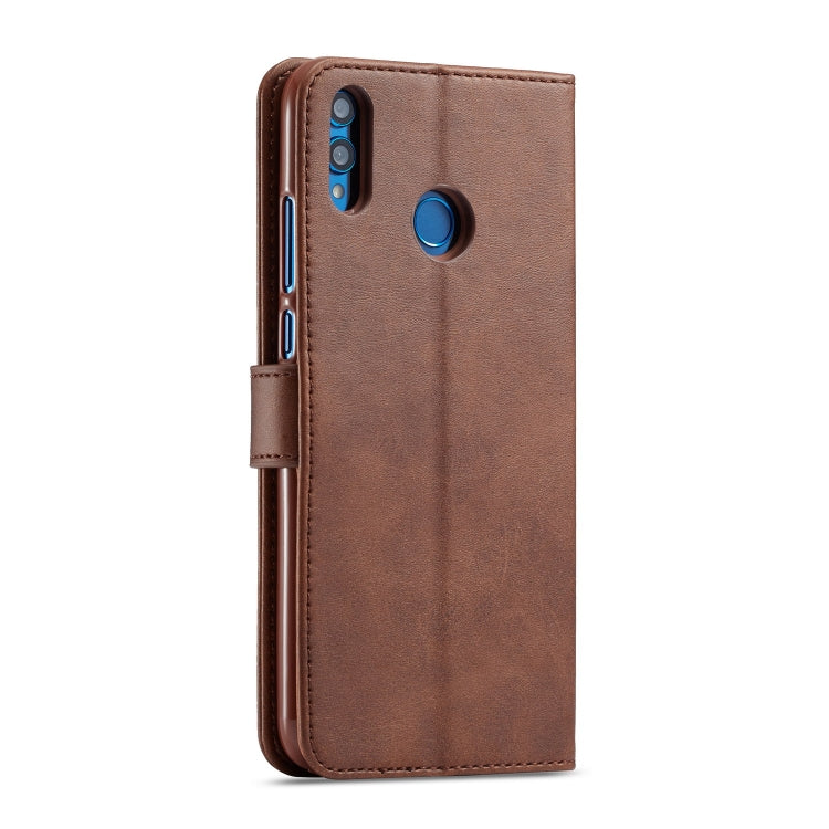 LC.IMEEKE Calf Texture Horizontal Flip Leather Case, with Holder & Card Slots & Wallet, For Huawei Y9 (2019)