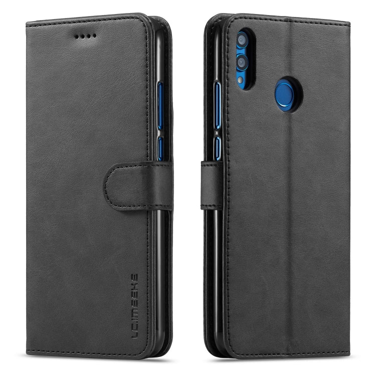 LC.IMEEKE Calf Texture Horizontal Flip Leather Case, with Holder & Card Slots & Wallet, For Huawei Y9 (2019)