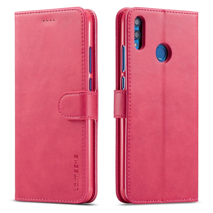 LC.IMEEKE Calf Texture Horizontal Flip Leather Case, with Holder & Card Slots & Wallet, For Huawei Y9 (2019)