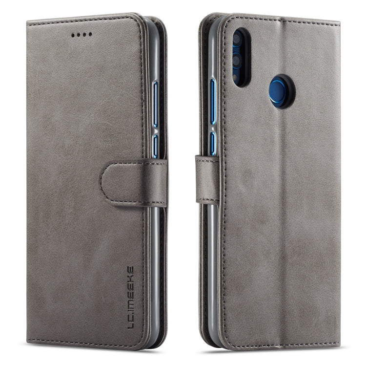 LC.IMEEKE Calf Texture Horizontal Flip Leather Case, with Holder & Card Slots & Wallet, For Huawei Y9 (2019)