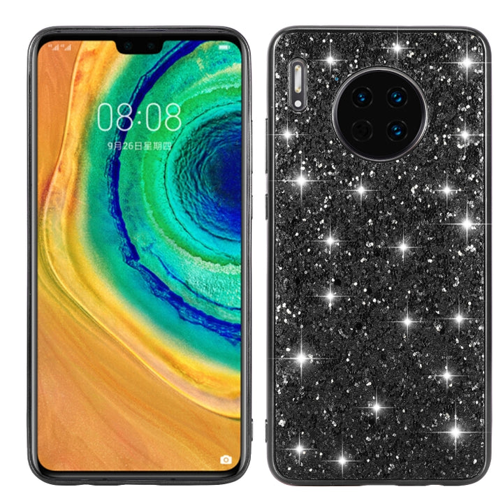 Glittery Powder Shockproof TPU Case, For Huawei Mate 30, For Huawei Mate 30 Pro, For Xiaomi Redmi Note 8, For Xiaomi Redmi Note 8 Pro, For Huawei Y6 Prime