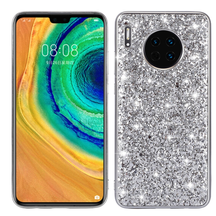 Glittery Powder Shockproof TPU Case, For Huawei Mate 30, For Huawei Mate 30 Pro, For Xiaomi Redmi Note 8, For Xiaomi Redmi Note 8 Pro, For Huawei Y6 Prime