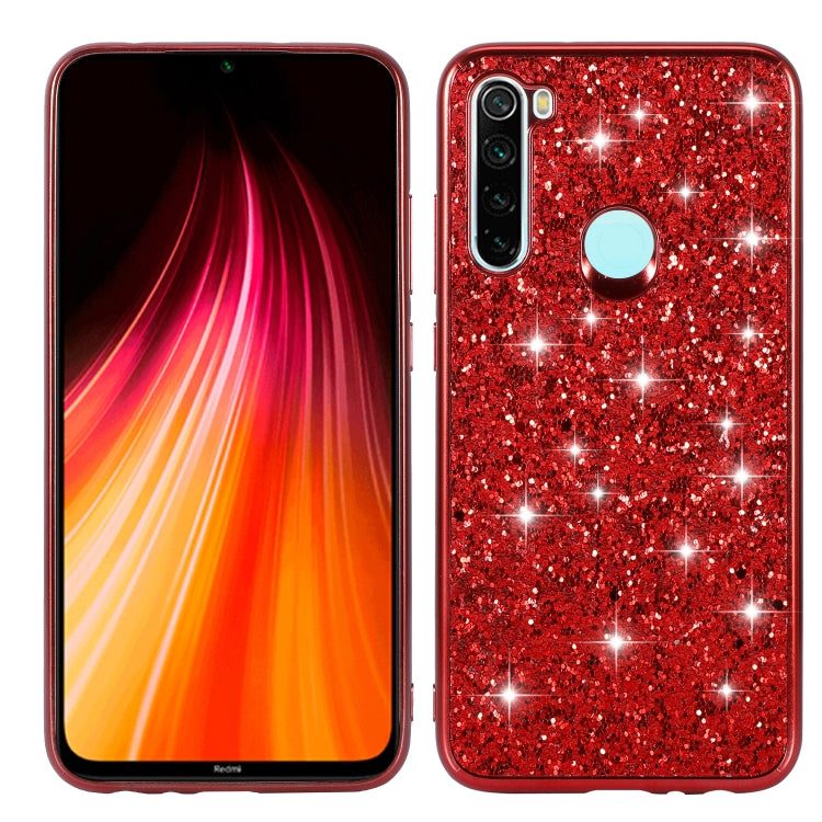 Glittery Powder Shockproof TPU Case, For Huawei Mate 30, For Huawei Mate 30 Pro, For Xiaomi Redmi Note 8, For Xiaomi Redmi Note 8 Pro, For Huawei Y6 Prime