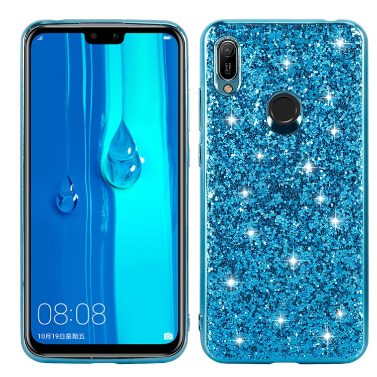 Glittery Powder Shockproof TPU Case, For Huawei Mate 30, For Huawei Mate 30 Pro, For Xiaomi Redmi Note 8, For Xiaomi Redmi Note 8 Pro, For Huawei Y6 Prime