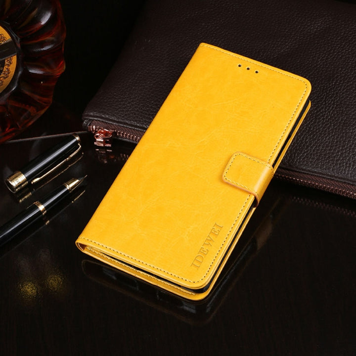 idewei Crazy Horse Texture Horizontal Flip Leather Phone Case with Holder & Card Slots & Wallet, For Huawei Honor X30i