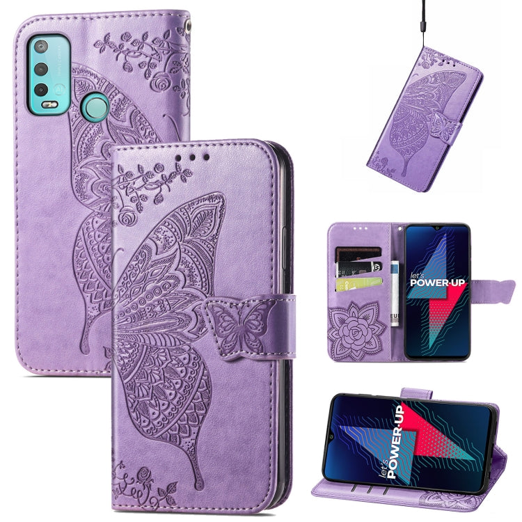 Butterfly Love Flowers Embossed Horizontal Flip Leather Case with Holder & Card Slots & Wallet & Lanyard, For Wiko Power U30, For Xiaomi Mi 11T / 11T Pro, For Honor Play 5T Youth, For Google Pixel 6