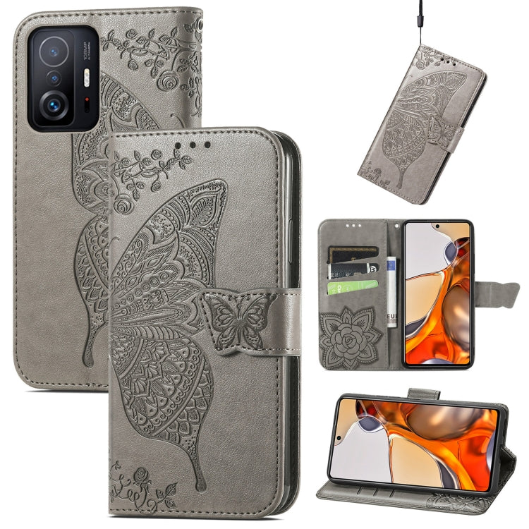 Butterfly Love Flowers Embossed Horizontal Flip Leather Case with Holder & Card Slots & Wallet & Lanyard, For Wiko Power U30, For Xiaomi Mi 11T / 11T Pro, For Honor Play 5T Youth, For Google Pixel 6