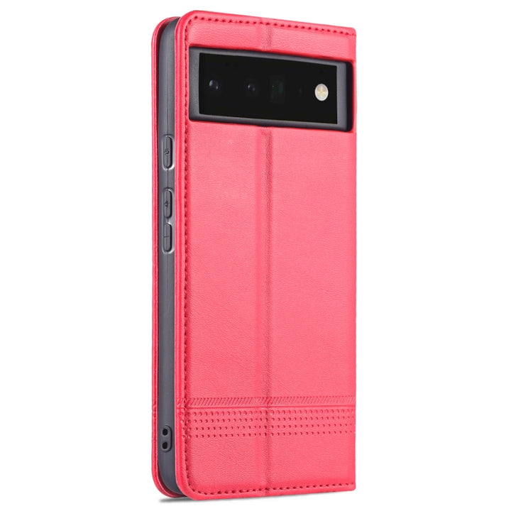 AZNS Magnetic Calf Texture Horizontal Flip Phone Leather Case, For Google Pixel 6, For Google Pixel 6 Pro, For Xiaomi Mi 11T / 11T Pro