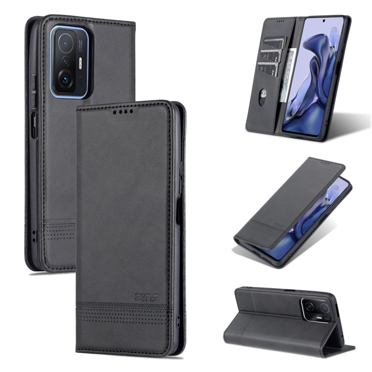 AZNS Magnetic Calf Texture Horizontal Flip Phone Leather Case, For Google Pixel 6, For Google Pixel 6 Pro, For Xiaomi Mi 11T / 11T Pro