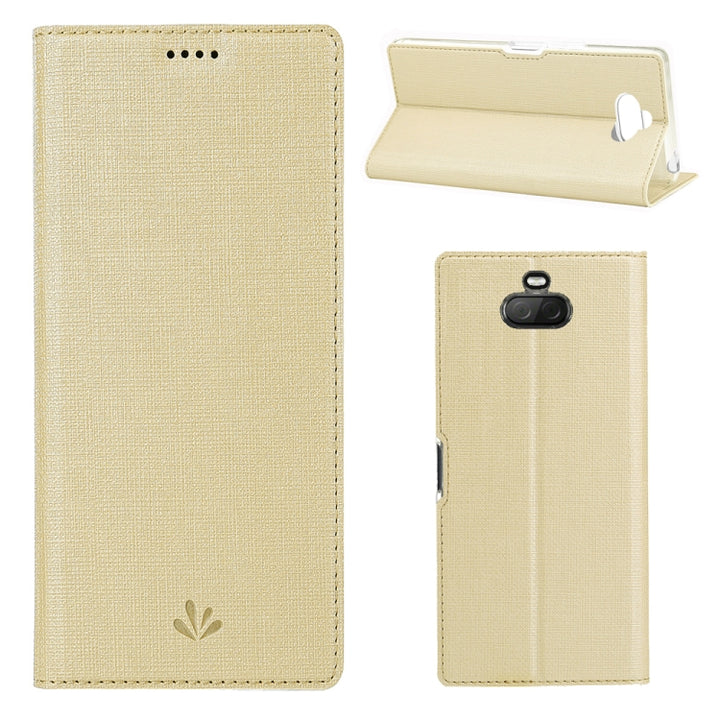 ViLi Shockproof TPU + PU Horizontal Flip Protective Case with Card Slot & Holder, For Sony Xperia 5, For Sony Xperia 8