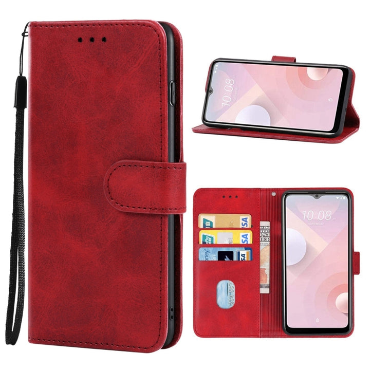 Leather Phone Case, For Google Pixel 5a, For HTC Desire 20+, For Sony Xperia 10 II, For Sony Xperia 10 III Lite