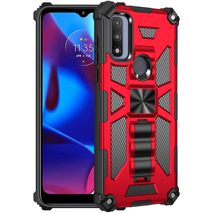 Armor Shockproof TPU + PC Magnetic Phone Case with Holder, For Google Pixel 6 Pro, For Motorola G Pure