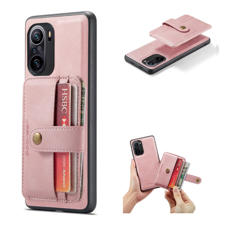 JEEHOOD RFID Blocking Anti-Theft Wallet Phone Case, For Google Pixel 6, For Google Pixel 6 Pro, For Xiaomi Redmi K40 / K40 Pro