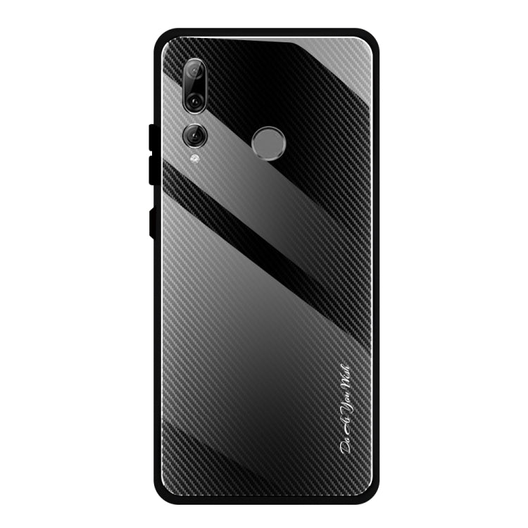 Texture Gradient Glass Protective Case, For Huawei Enjoy 9 Plus / Y9 2019, For Huawei Enjoy 9s, For Asus ZenFone Max Pro M1 ZB601KL, For Asus ZenFone Max Pro M2 ZB631KL, For Huawei Mate 20 Pro