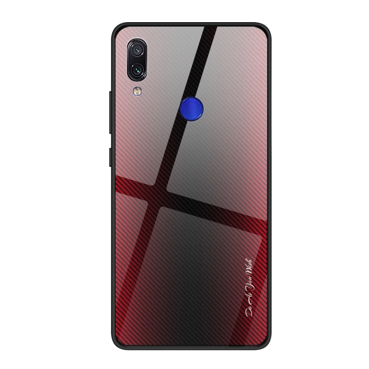 Texture Gradient Glass Protective Case, For Huawei Nova 5i Pro, For Xiaomi Redmi K20 / K20 Pro / 9T, For Xiaomi Redmi Note 7, For Xiaomi CC9 Pro, For Xiaomi 9 SE