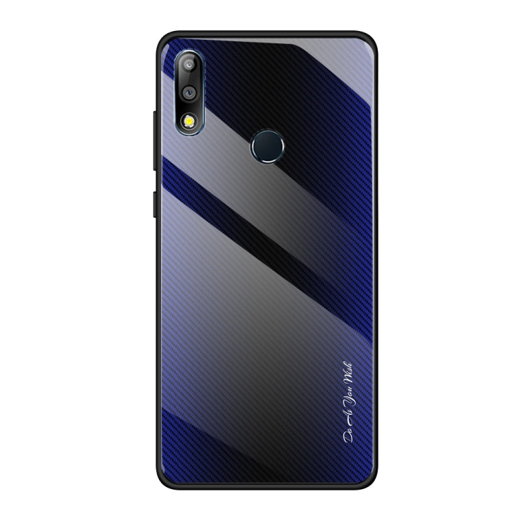 Texture Gradient Glass Protective Case, For Huawei Enjoy 9 Plus / Y9 2019, For Huawei Enjoy 9s, For Asus ZenFone Max Pro M1 ZB601KL, For Asus ZenFone Max Pro M2 ZB631KL, For Huawei Mate 20 Pro