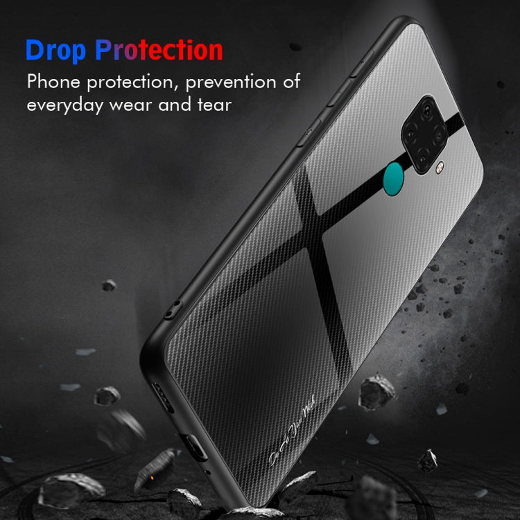 Texture Gradient Glass Protective Case, For Huawei Nova 5i Pro, For Xiaomi Redmi K20 / K20 Pro / 9T, For Xiaomi Redmi Note 7, For Xiaomi CC9 Pro, For Xiaomi 9 SE