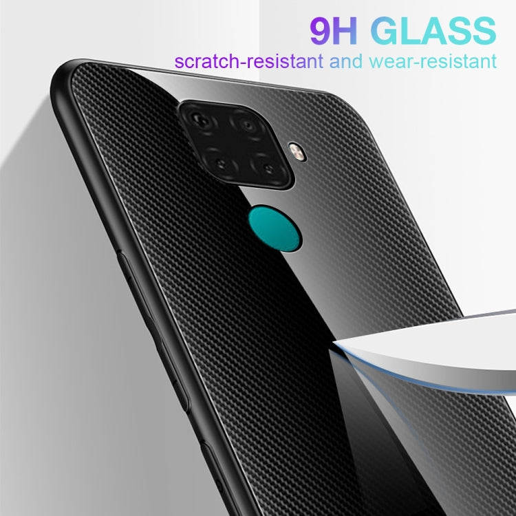 Texture Gradient Glass Protective Case, For Huawei Nova 5i Pro, For Xiaomi Redmi K20 / K20 Pro / 9T, For Xiaomi Redmi Note 7, For Xiaomi CC9 Pro, For Xiaomi 9 SE