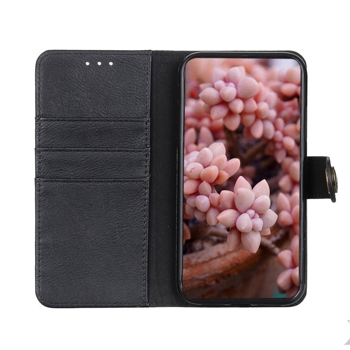 KHAZNEH Cowhide Texture Flip Leather Phone Case, For Google Pixel 6a