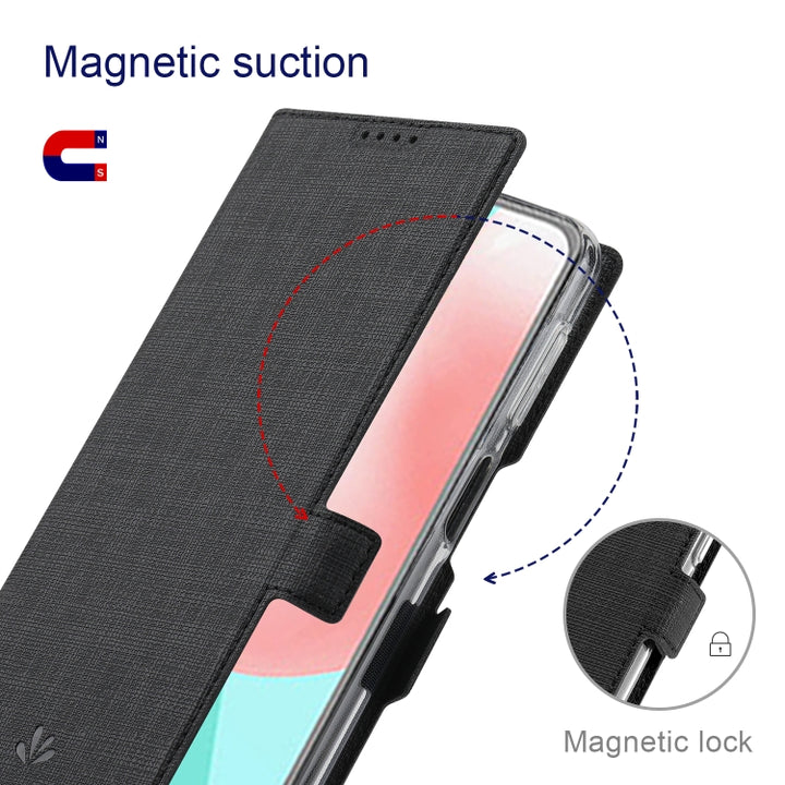 ViLi K Series Magnetic Buckle Horizontal Flip Leather Phone Case, For Sony Xperia Pro-I