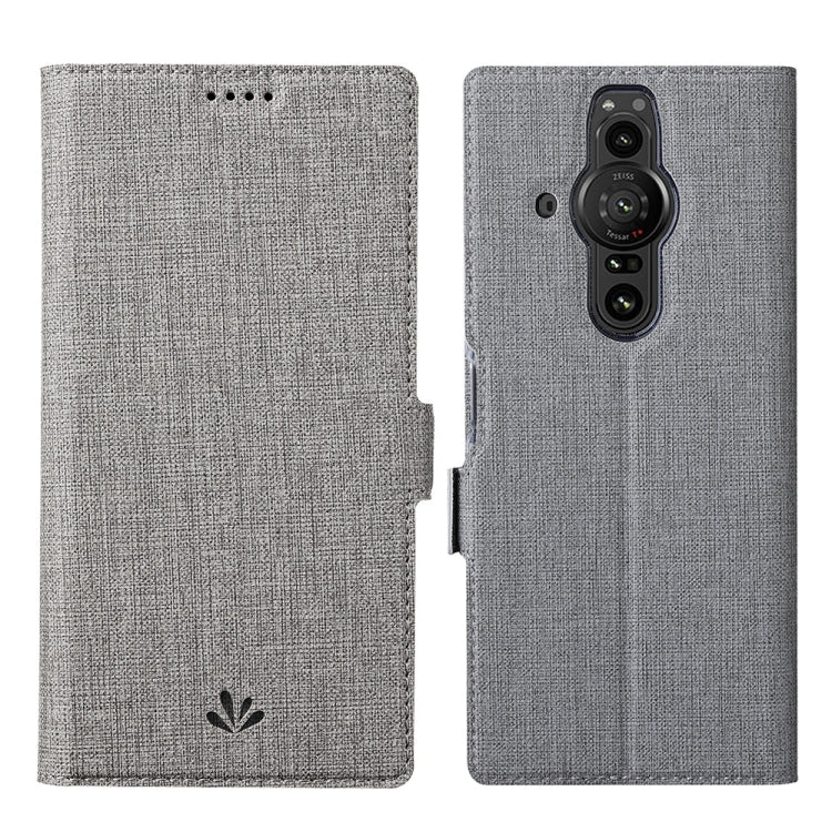 ViLi K Series Magnetic Buckle Horizontal Flip Leather Phone Case, For Sony Xperia Pro-I