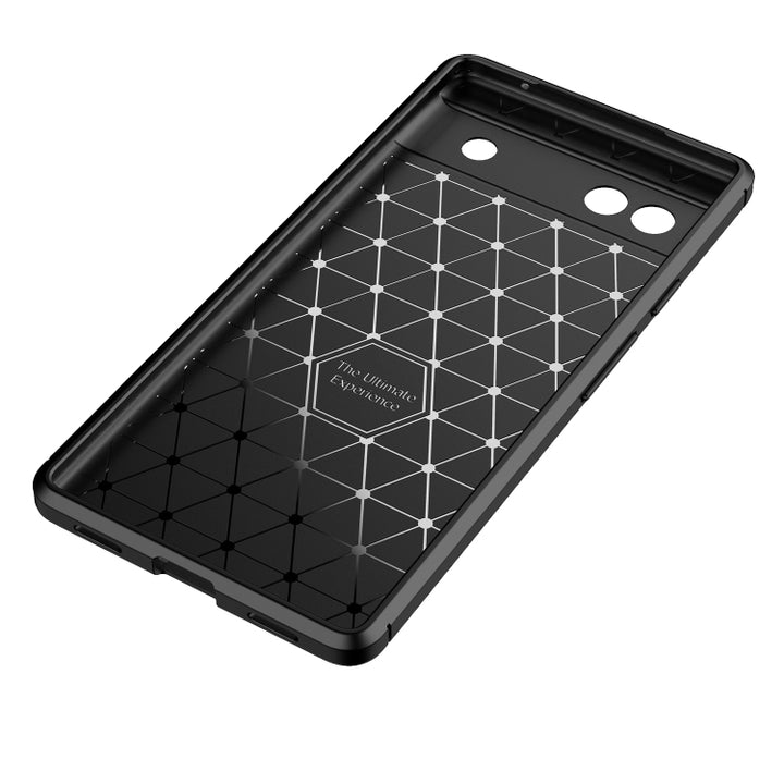 Carbon Fiber Texture Shockproof TPU Phone Case, For Google Pixel 6a, For Sony Xperia 5 III