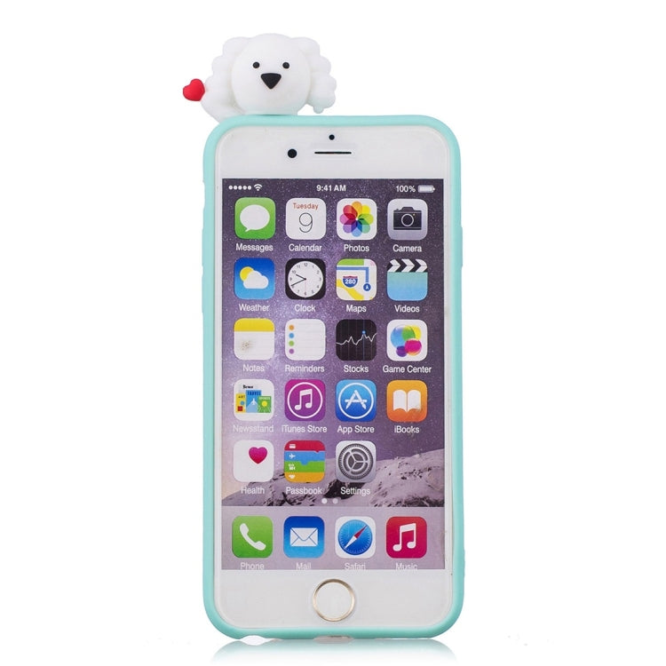 Shockproof Cartoon TPU Protective Case, For iPhone 6, For iPhone 6 Plus, For iPhone 7 / 8