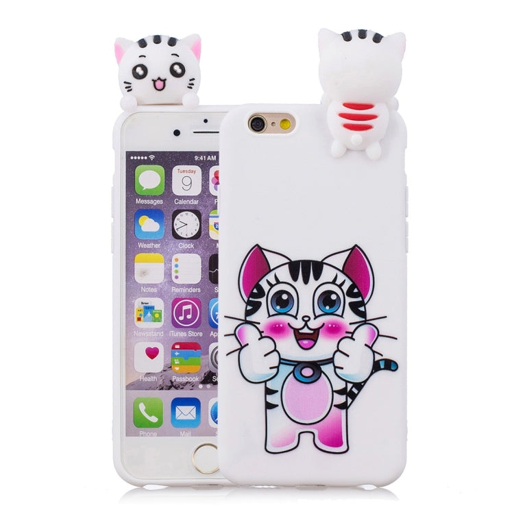 Shockproof Cartoon TPU Protective Case, For iPhone 6, For iPhone 6 Plus, For iPhone 7 / 8