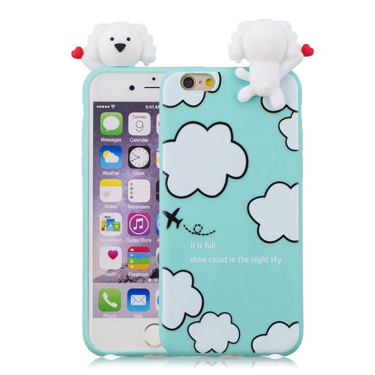 Shockproof Cartoon TPU Protective Case, For iPhone 6, For iPhone 6 Plus, For iPhone 7 / 8