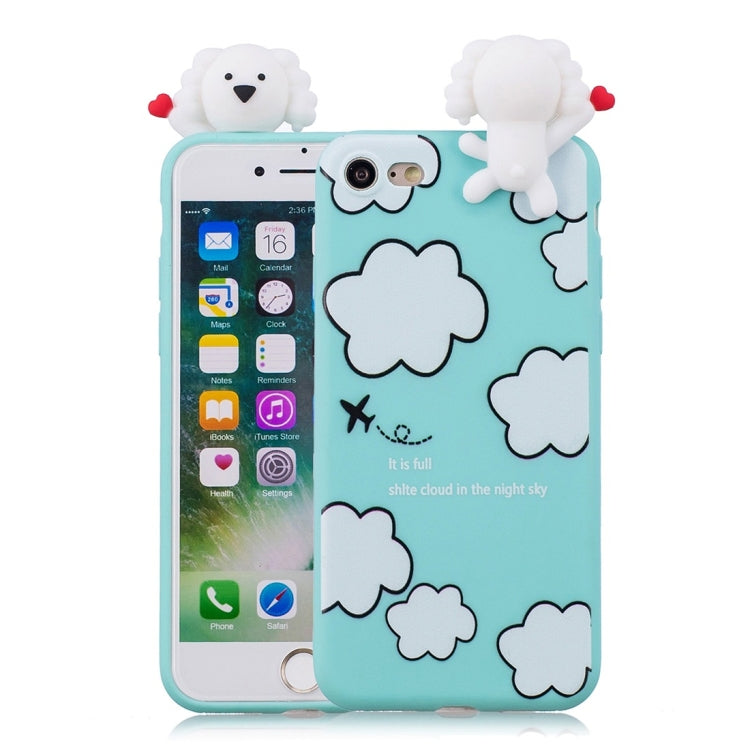 Shockproof Cartoon TPU Protective Case, For iPhone 6, For iPhone 6 Plus, For iPhone 7 / 8