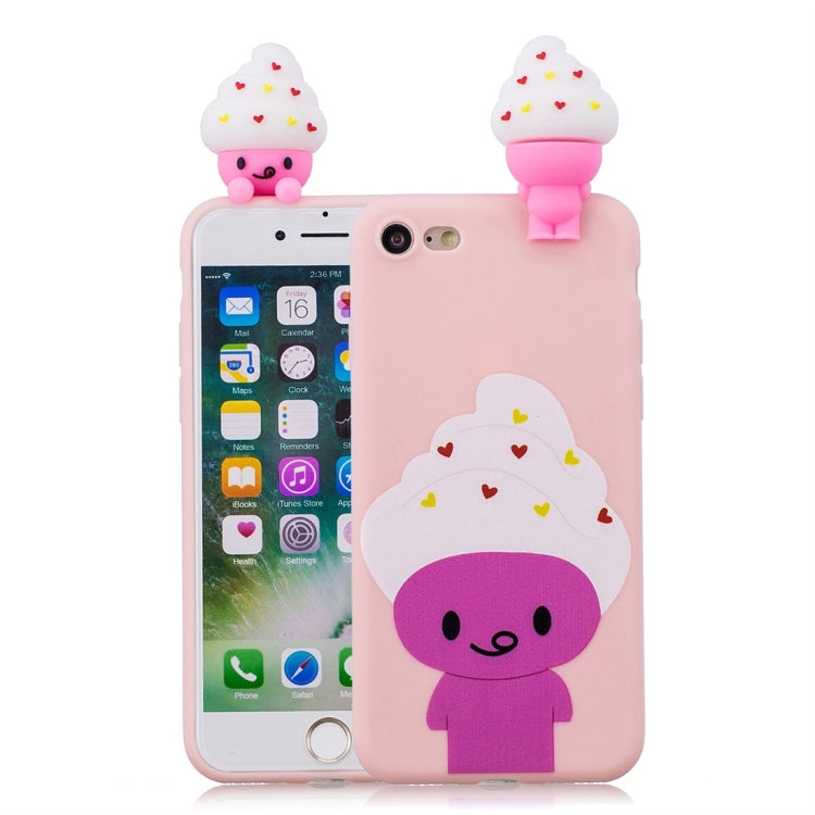 Shockproof Cartoon TPU Protective Case, For iPhone 6, For iPhone 6 Plus, For iPhone 7 / 8