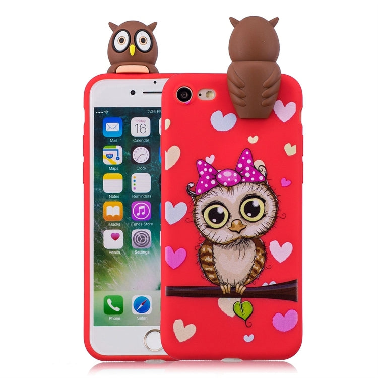 Shockproof Cartoon TPU Protective Case, For iPhone 6, For iPhone 6 Plus, For iPhone 7 / 8