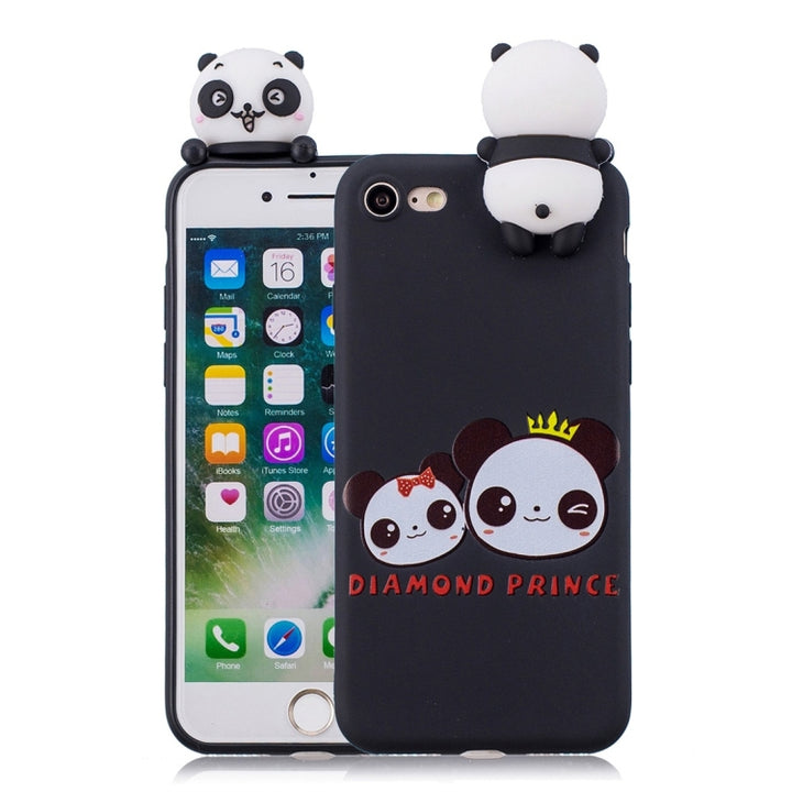 Shockproof Cartoon TPU Protective Case, For iPhone 6, For iPhone 6 Plus, For iPhone 7 / 8