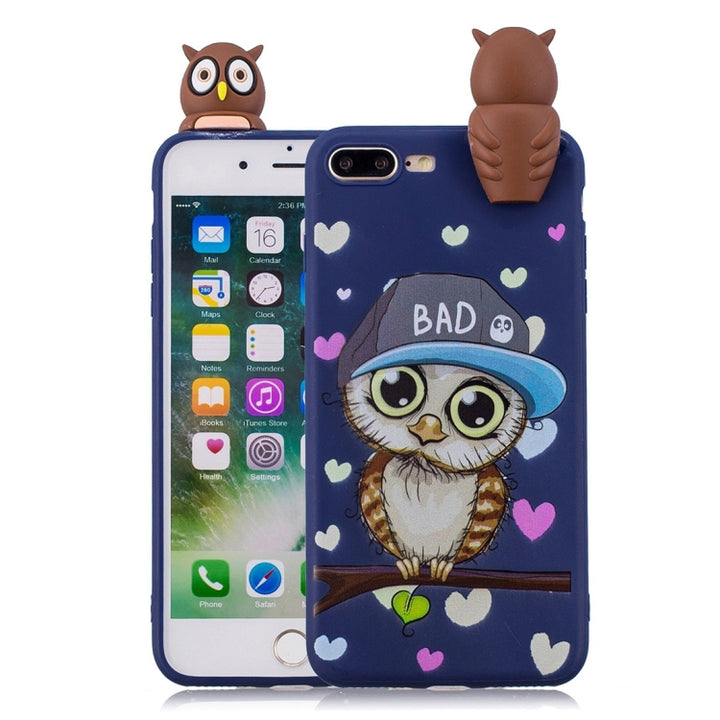 Shockproof Cartoon TPU Protective Case, For iPhone 7 Plus / 8 Plus, For iPhone 11 Pro, For iPhone 11