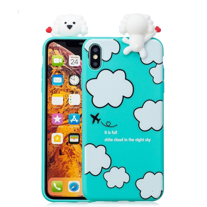 Shockproof Cartoon TPU Protective Case, For iPhone 11 Pro Max, For iPhone X / XS, For iPhone XR