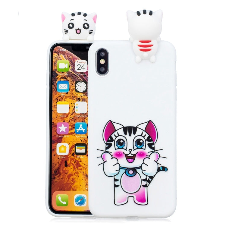 Shockproof Cartoon TPU Protective Case, For iPhone 11 Pro Max, For iPhone X / XS, For iPhone XR