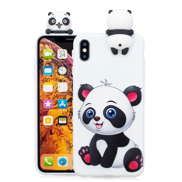 Shockproof Cartoon TPU Protective Case, For iPhone 11 Pro Max, For iPhone X / XS, For iPhone XR