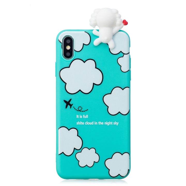 Shockproof Cartoon TPU Protective Case, For iPhone XS Max, For Huawei Enjoy 7s, For Huawei Enjoy 8s