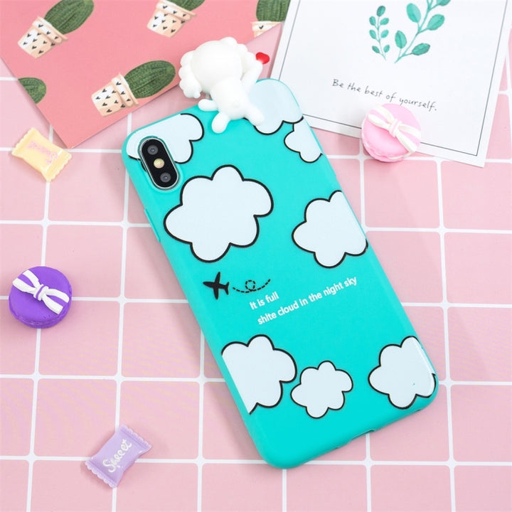 Shockproof Cartoon TPU Protective Case, For iPhone XS Max, For Huawei Enjoy 7s, For Huawei Enjoy 8s