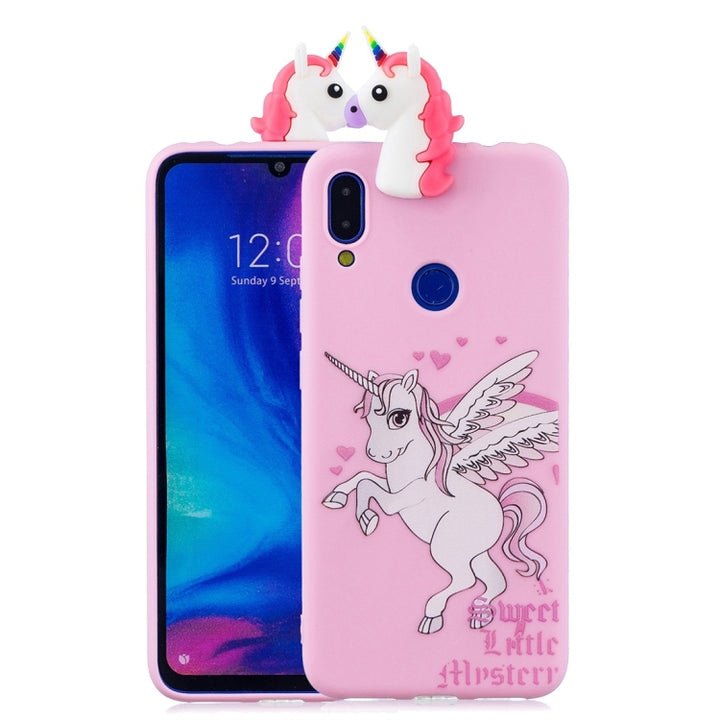 Shockproof Cartoon TPU Protective Case, For Huawei Enjoy 9s, For Xiaomi Redmi 6 Pro, For Xiaomi Redmi 7