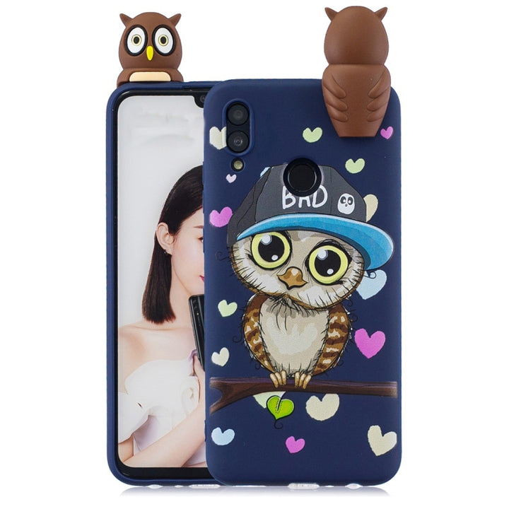 Shockproof Cartoon TPU Protective Case, For Huawei P Smart 2019, For Huawei nova 3i, For Huawei P20