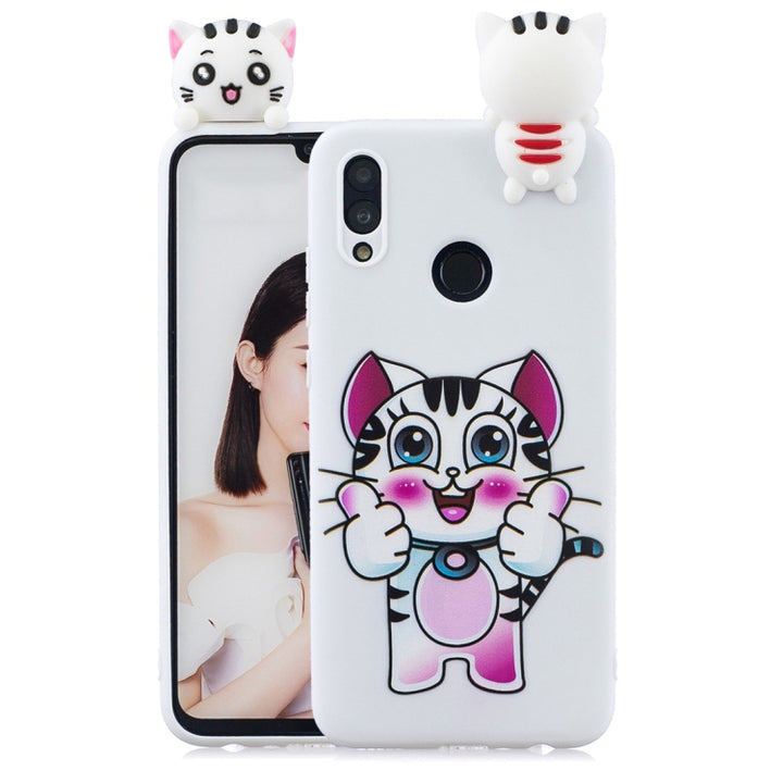 Shockproof Cartoon TPU Protective Case, For Huawei P Smart 2019, For Huawei nova 3i, For Huawei P20