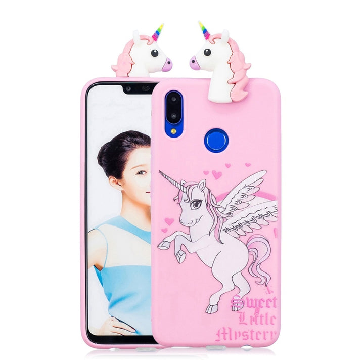 Shockproof Cartoon TPU Protective Case, For Huawei P Smart 2019, For Huawei nova 3i, For Huawei P20