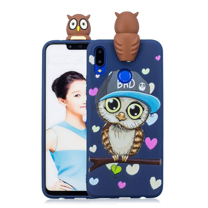 Shockproof Cartoon TPU Protective Case, For Huawei P Smart 2019, For Huawei nova 3i, For Huawei P20