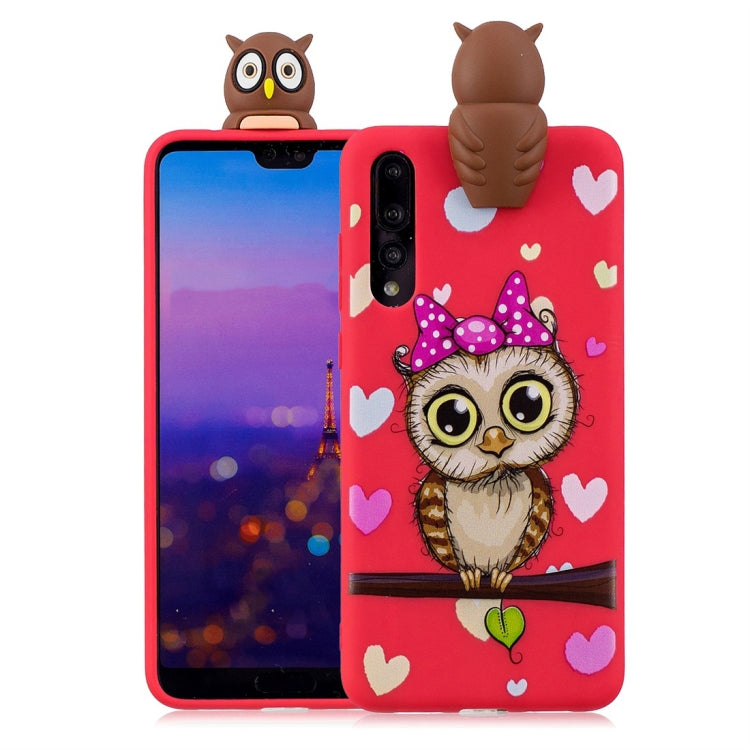 Shockproof Cartoon TPU Protective Case, For Huawei P Smart 2019, For Huawei nova 3i, For Huawei P20