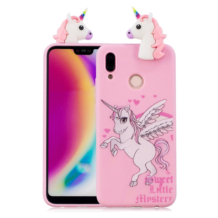 Shockproof Cartoon TPU Protective Case, For Huawei P20 Pro, For Huawei P20 Lite, For Huawei P30 Lite