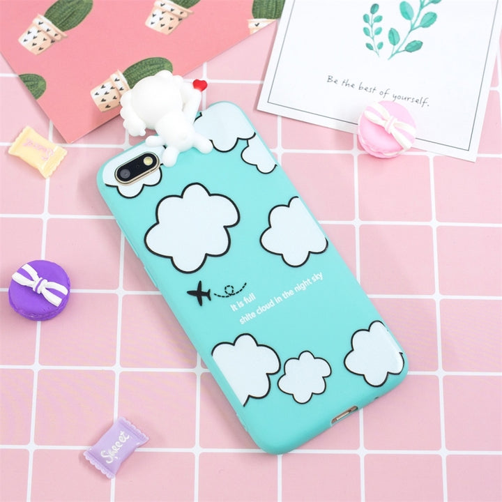 Shockproof Cartoon TPU Protective Case, For Huawei Y5 (2018), For Huawei Y6 (2019), For Huawei Y7 (2019)