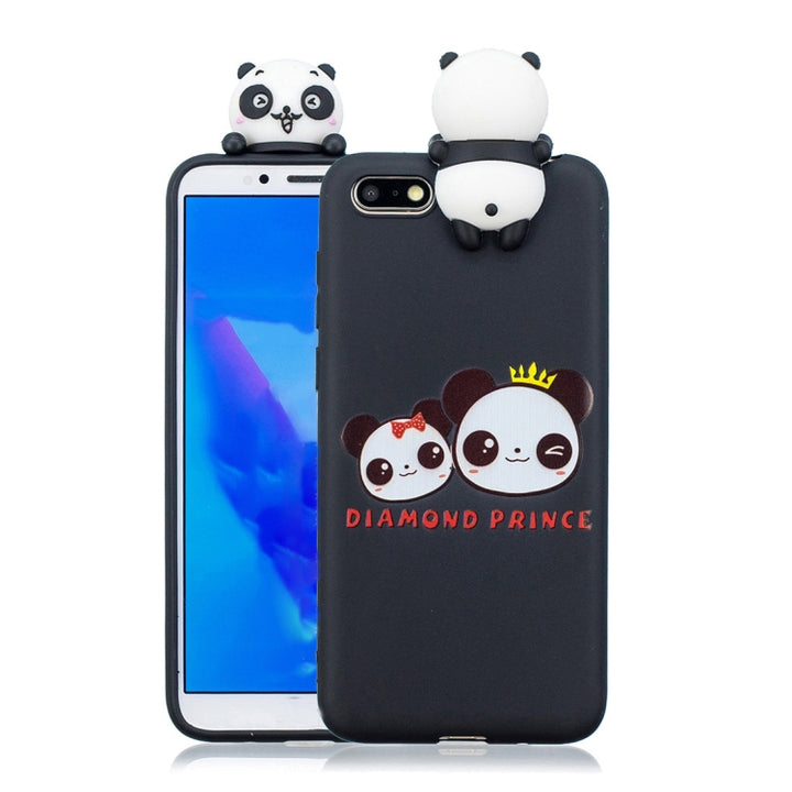 Shockproof Cartoon TPU Protective Case, For Huawei Y5 (2018), For Huawei Y6 (2019), For Huawei Y7 (2019)